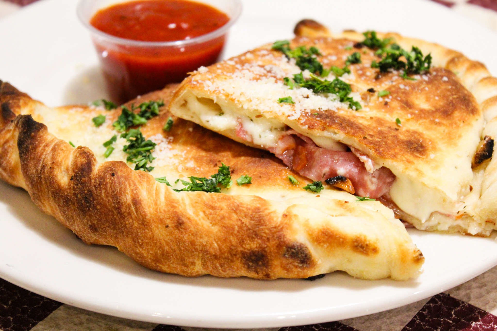 Traditional Calzone - Eddie's Italian Eatery