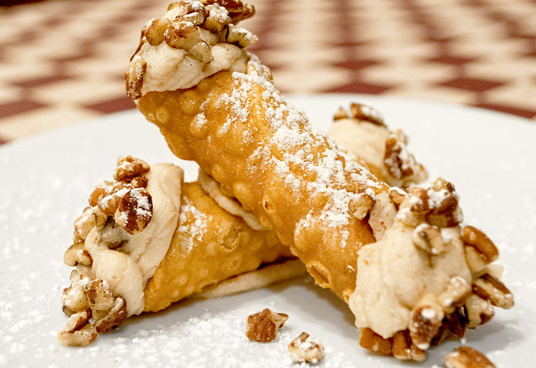 Carrot Cake Cannoli - Eddie's Italian Eatery