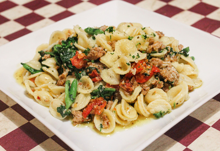 Sausage & Broccoli Rabe - Eddie's Italian Eatery