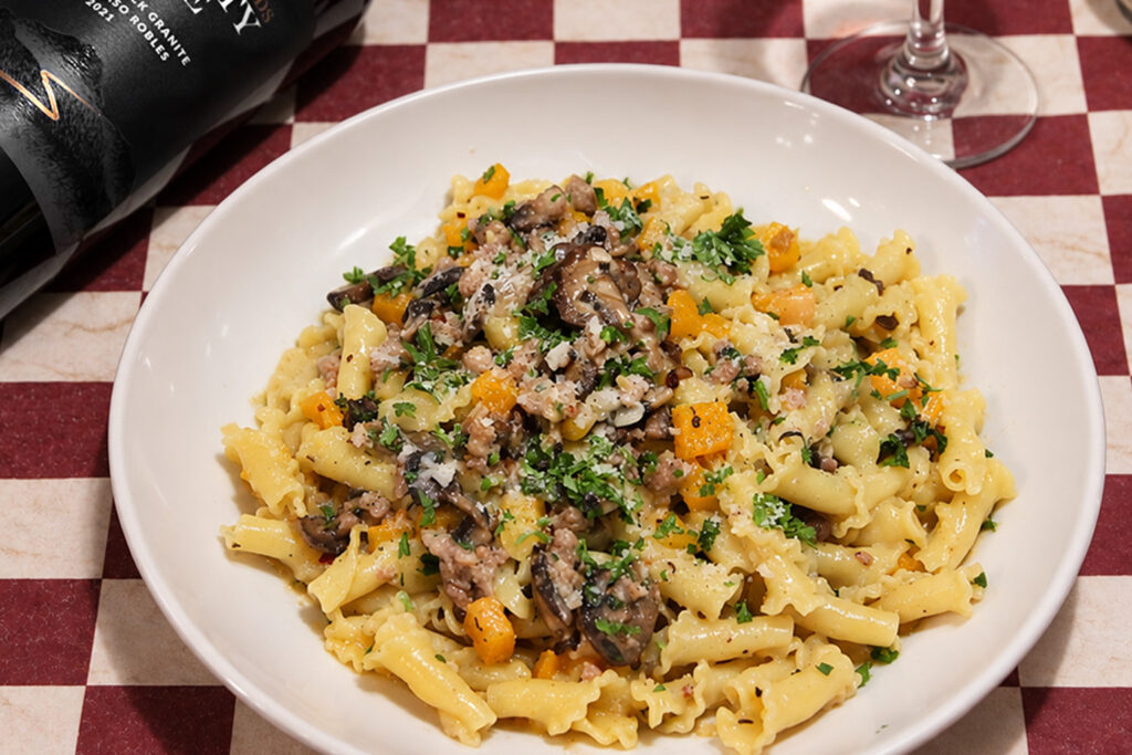 Campanelle al Tartufo at Eddie's Italian Eatery Campanelle al Tartufo at Eddie's Italian Eatery